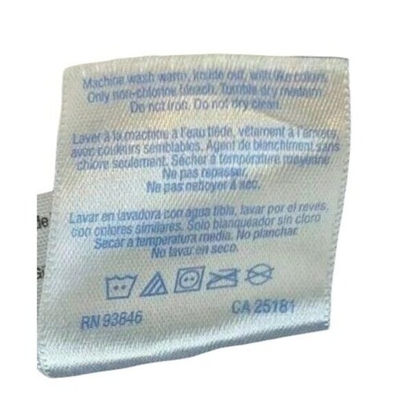 Gilban Large Black Cotton Long Sleeve T-Shirt Logo 25i - Picture 5 of 6